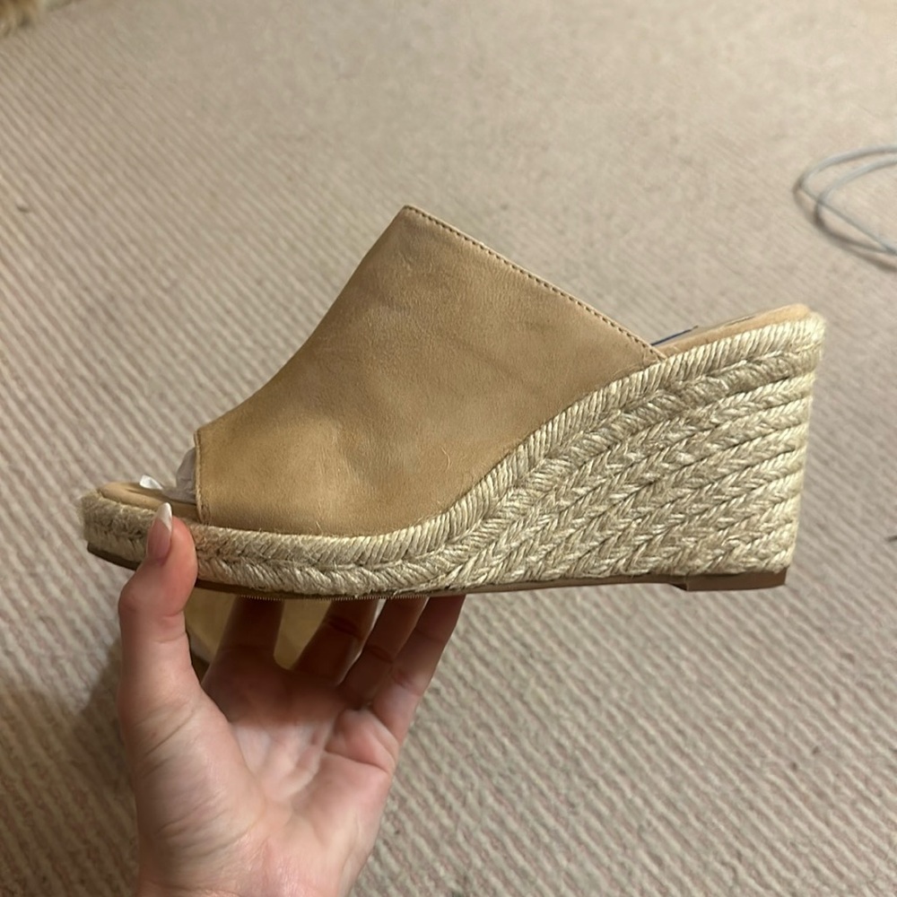 Suede Stuart Weitzman wedges